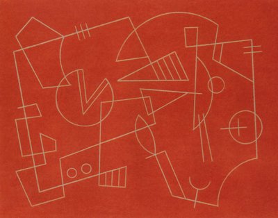 Walking Line, 1997 by Peter McClure